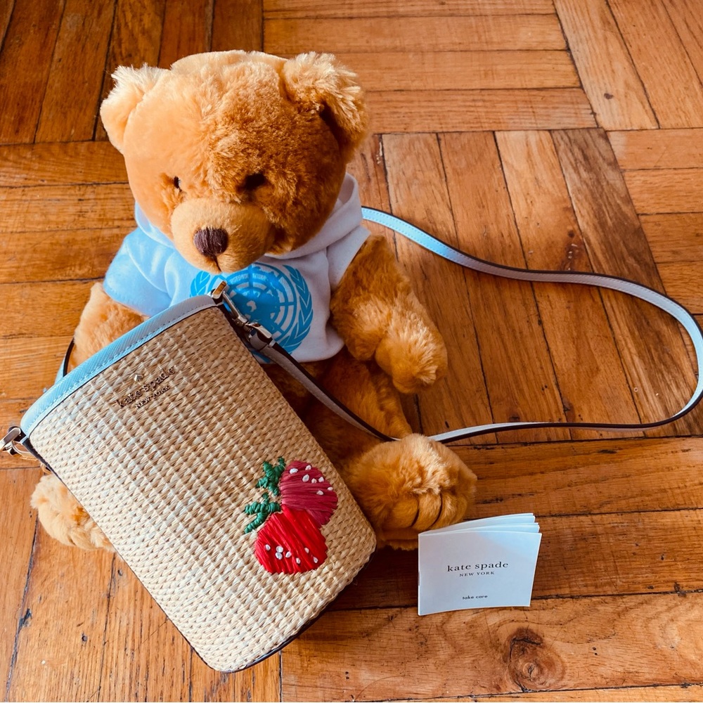 Kate spade strawberry cylinder crossbody bag